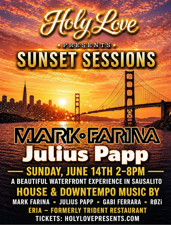 Sunset Sessions event flyer